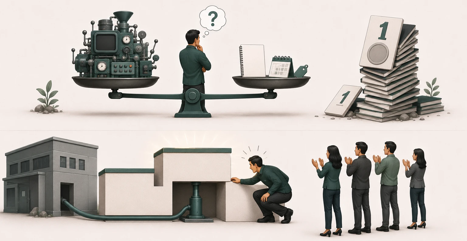 A marketer weighing whether an advocacy program needs a dedicated platform or just a spreadsheet and a scheduler