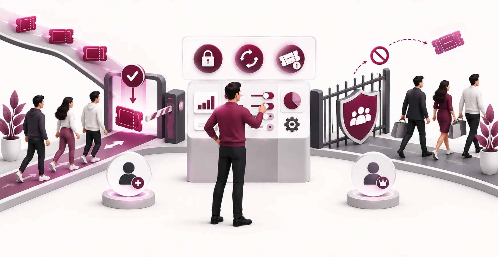 A marketer setting code governance and customer-fencing rules to manage coupon partners while protecting full-price sales